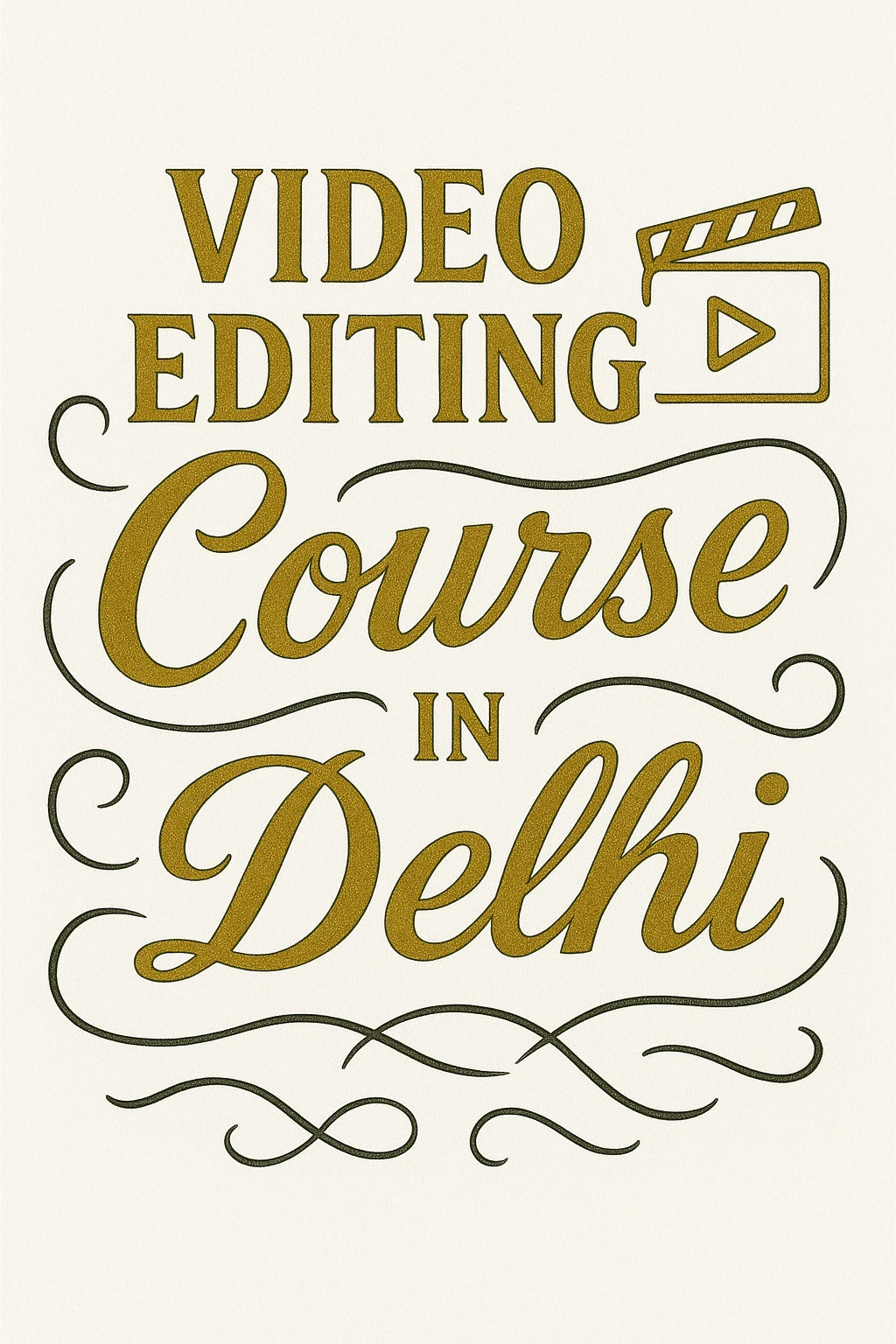 Video Editing Course in Delhi